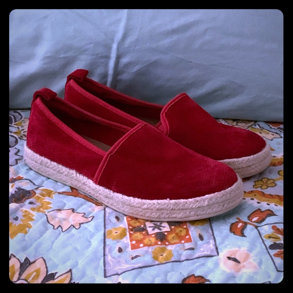 Clarks Suede Espadrille